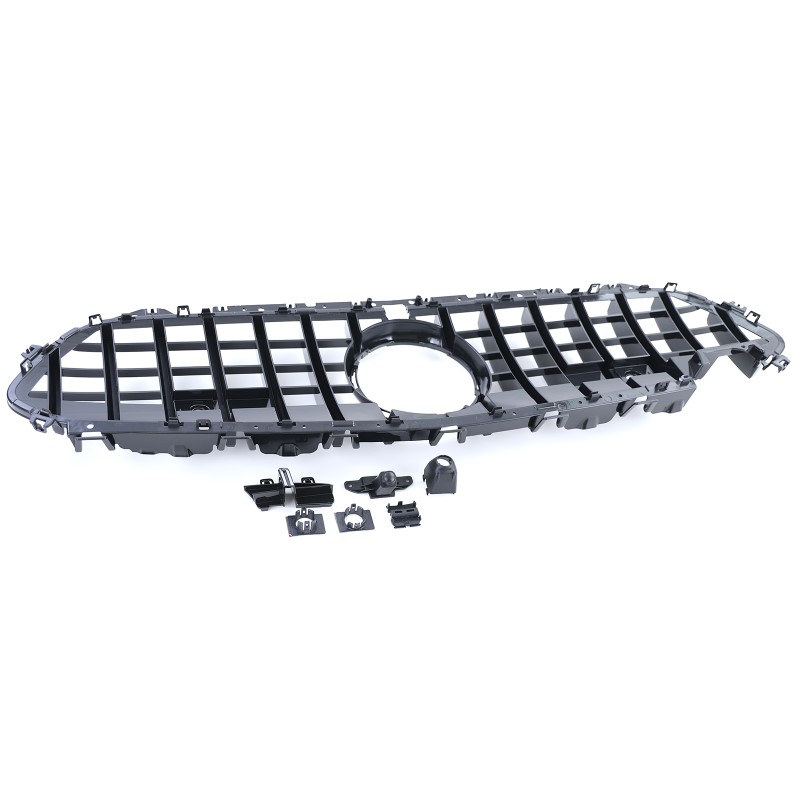 Grill Mercedes CLS C257 17-.. GT Look Glans Zwart