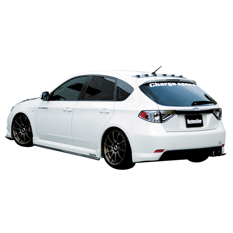 Chargespeed Achterbumperskirt  Subaru Impreza GH8 A/B 9/2007- BottomLine (FRP)