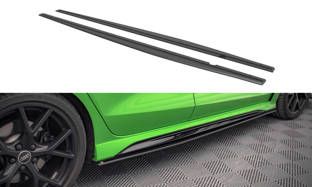 Street Pro Zijskirts Audi RS3 Sedan 8Y Maxton