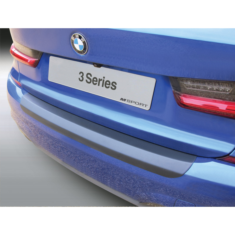 ABS Achterbumper beschermlijst  BMW 3-Serie G20 Sedan 'M-Sport' 2019- Zwart