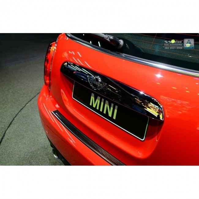 RVS Achterbumperprotector 'Deluxe' Mini One/Cooper F56 3-deurs 3