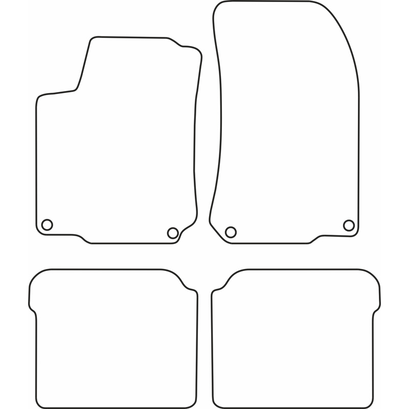 Automatten VW Golf IV