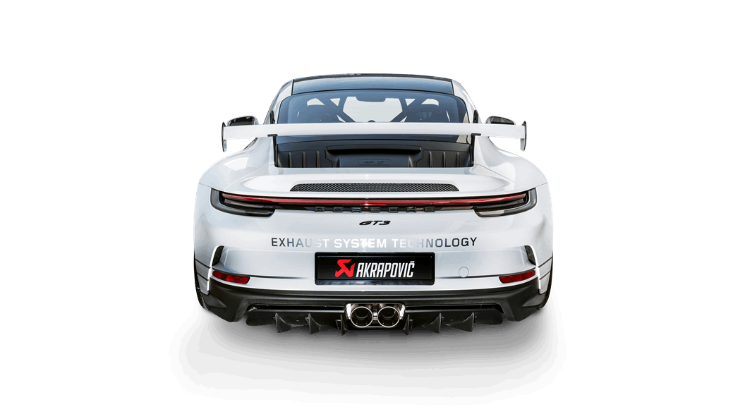 Akrapovic Porsche 911 GT3 / Touring (992) “Slip On” Race Line Titanium Exhaust System