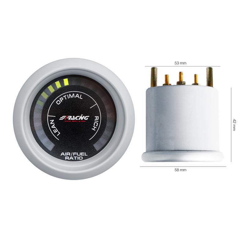 Simoni Racing digitale lucht / brandstofverhouding meter