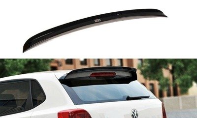 Spoileropzetstuk VW Polo MK5 GTI FACELIFT Glans Zwart