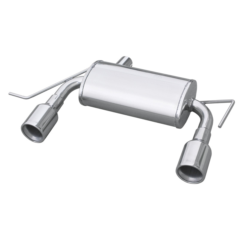 Dual sports exhaust Audi TT 1.8 Quattro Tb (225pk) 99-05 Left +