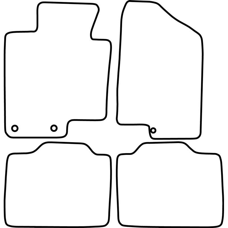 Automatten  Kia Optima 2011-2016