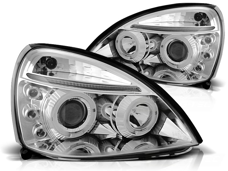 Faros Renault Clio C 01- cromo