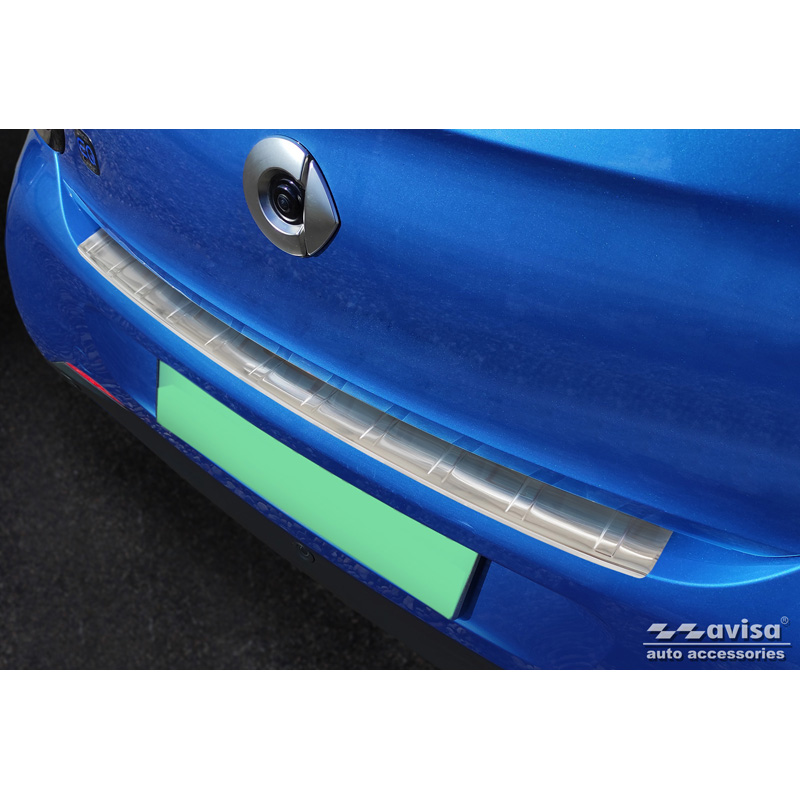 RVS Achterbumperprotector  Smart ForFour (W453) 2014-2020 & FL 2020- incl. EQ 'Ribs'