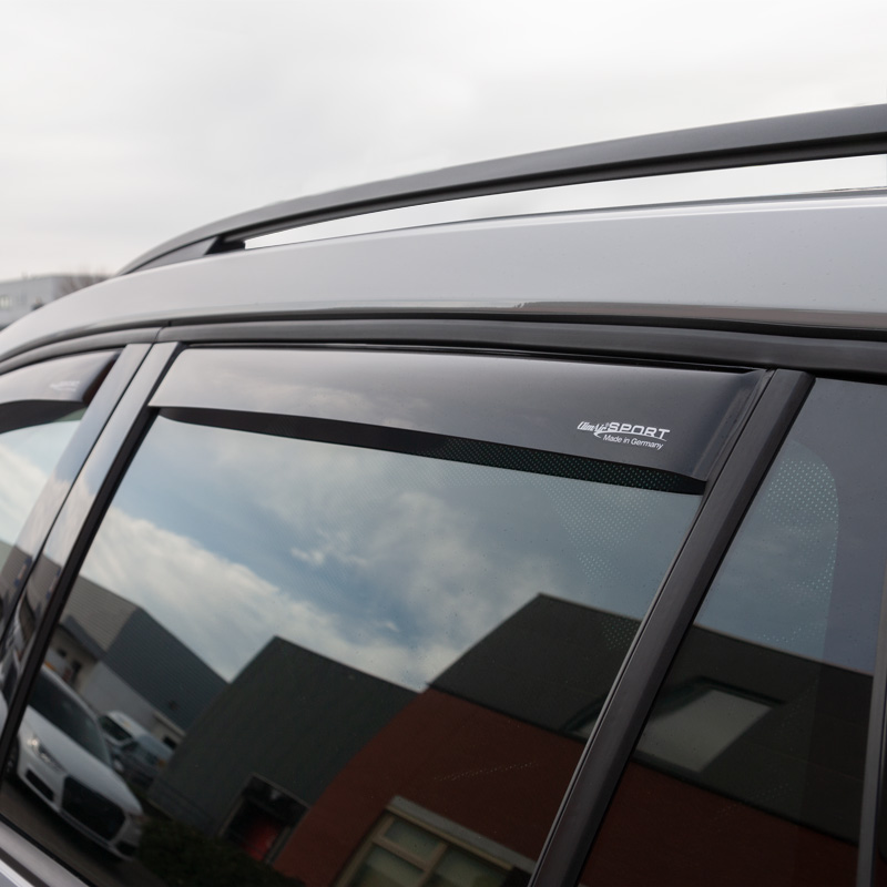 Zijwindschermen Master Dark (achter) Skoda Kodiaq 2017-
