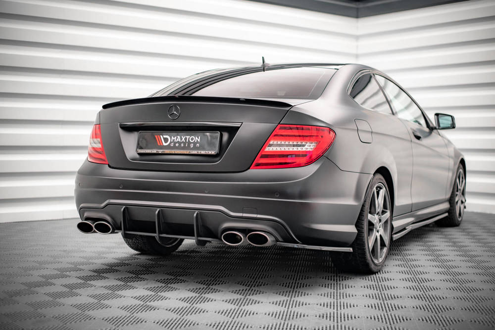 Diffuser Street Pro Mercedes C Klasse Coupe AMG Pakket W204 Maxton