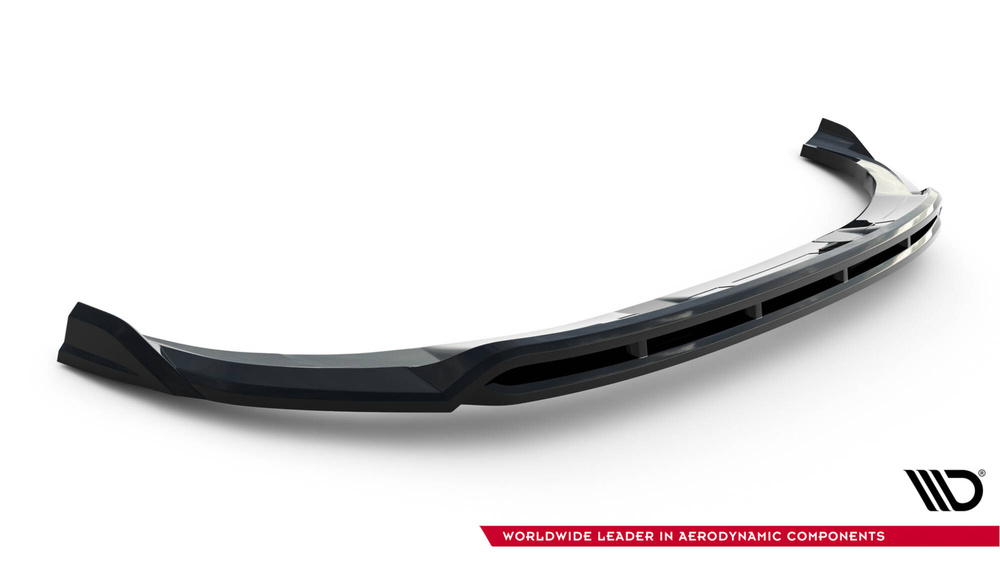 Voorspoiler Audi e-Tron S-Line Glans Zwart Maxton