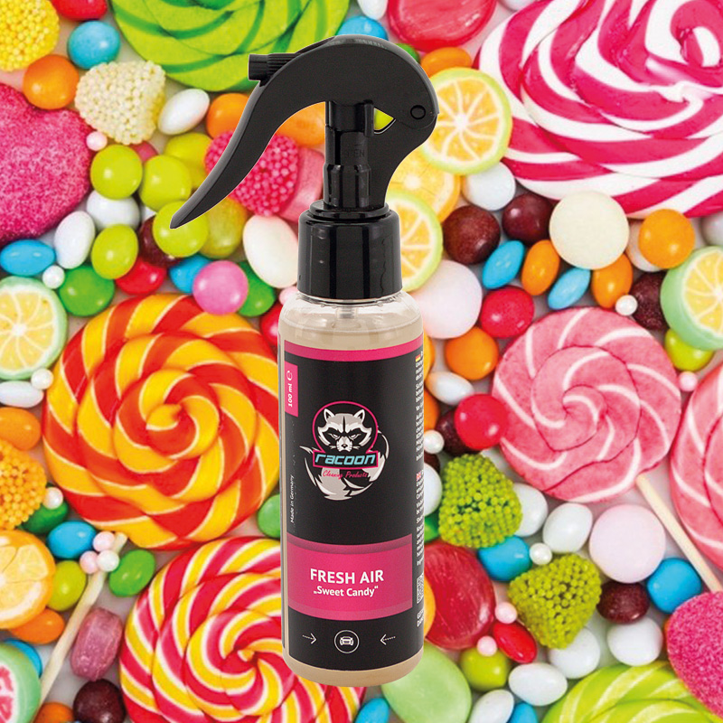 Racoon AIR FRESHENER / Car Fragrance Luchtverfrisser - Sweet Candy 100ml