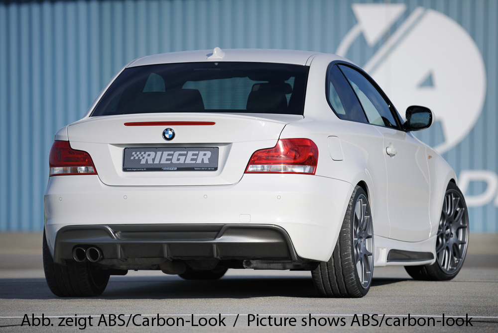 Rieger Rear skirt BMW 1 serie