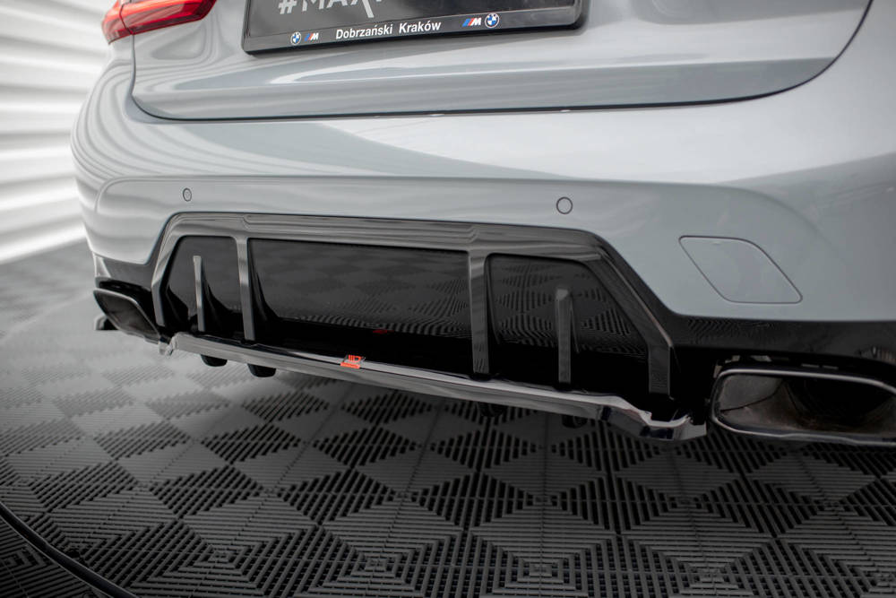 Diffuser BMW M340i G20 / G21 FL Maxton Glans Zwart