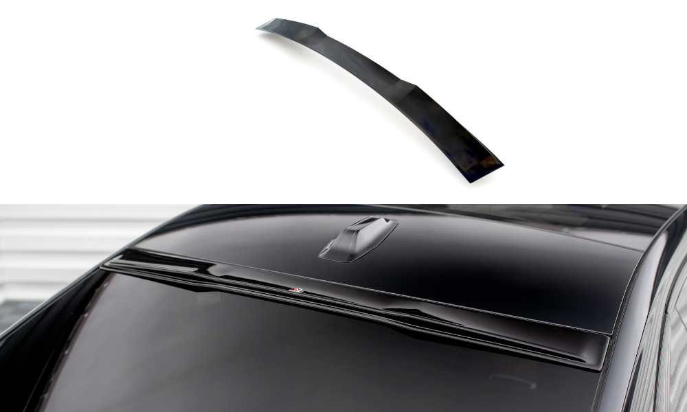 Dakspoiler BMW 7 Serie G70 M Pakket & M760E Maxton Glans Zwart