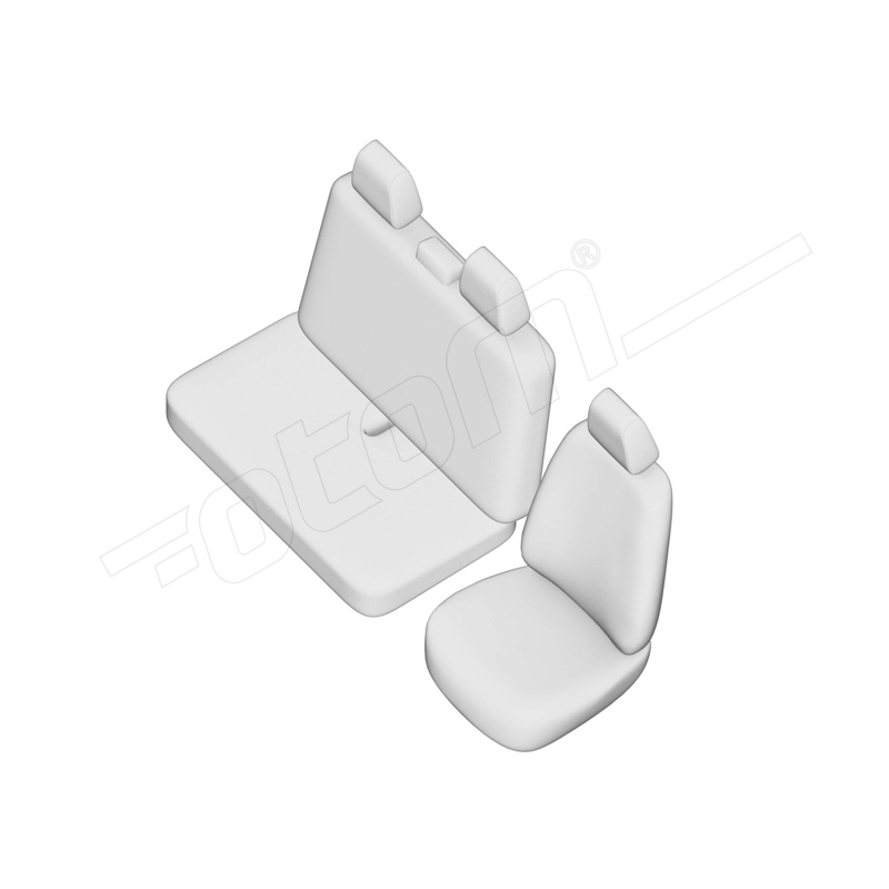 Original Design Stoffen Stoelhoezenset 2+1  Mercedes Citan (W420) 2021-