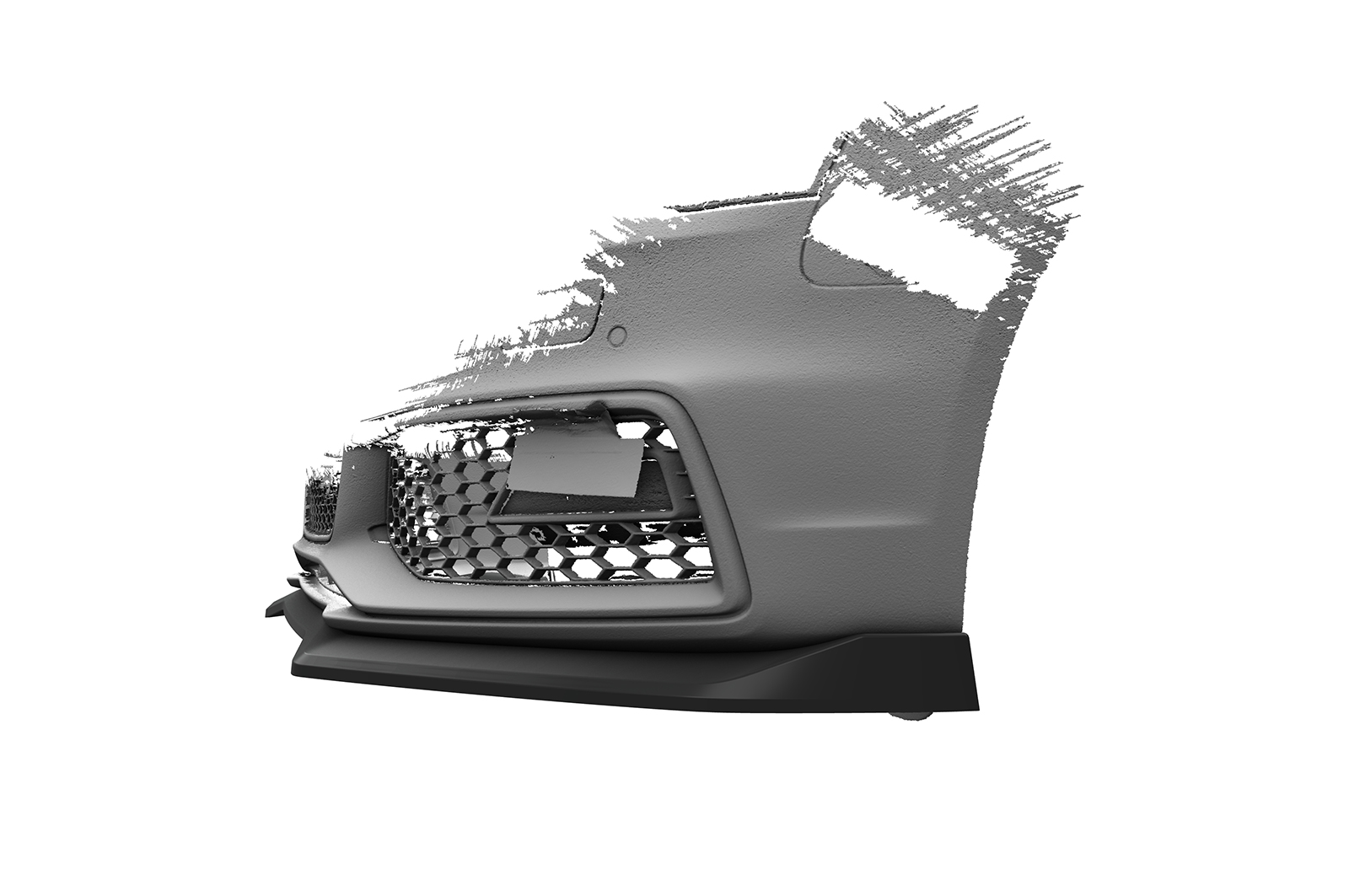Voorspoiler Audi A4 / S4 B8 (Type 8K)