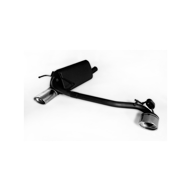 Dubbele Sportuitlaat  Opel Astra H HB 1.3 CDTi 66kW/1.7 CDTi 59/74kW/1.9 CDTi 88/110kW 2004-2009 120x80mm