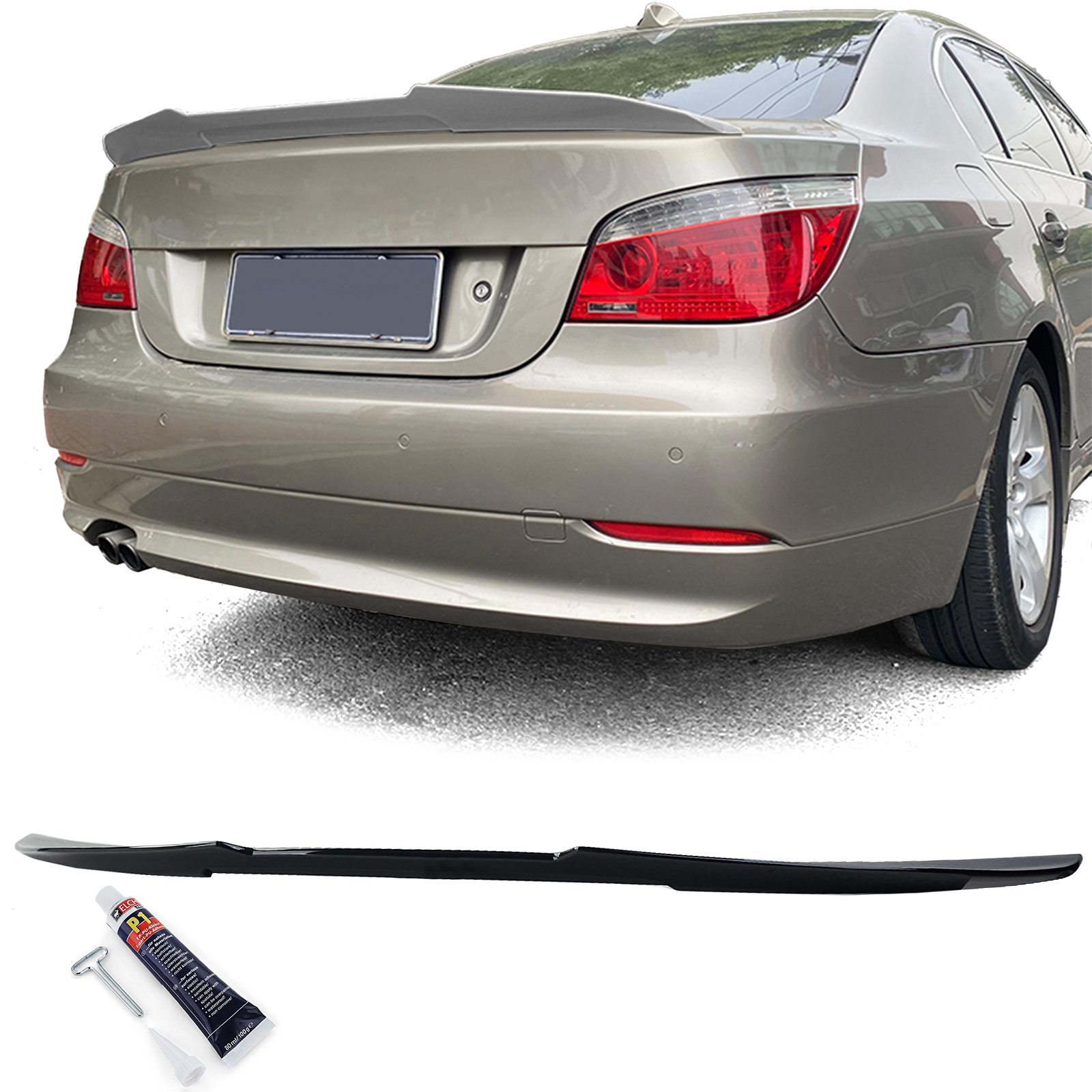 Achterbumper BMW 5-Serie E60 7/03- M5-Look PDC