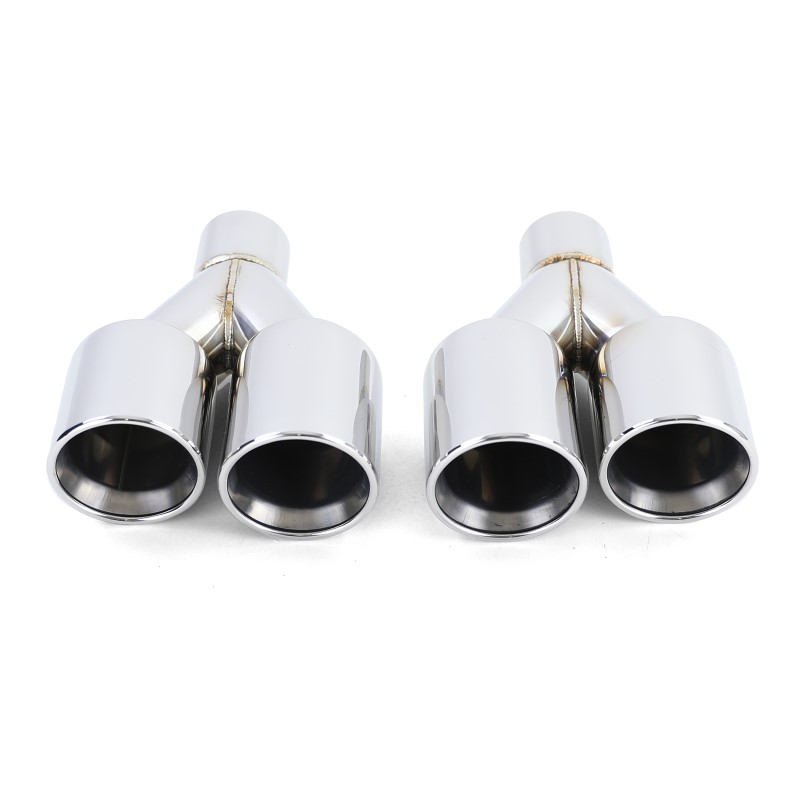 Uitlaat Sierstukken BMW F10 F11 F12 F13 Chroom Duplex