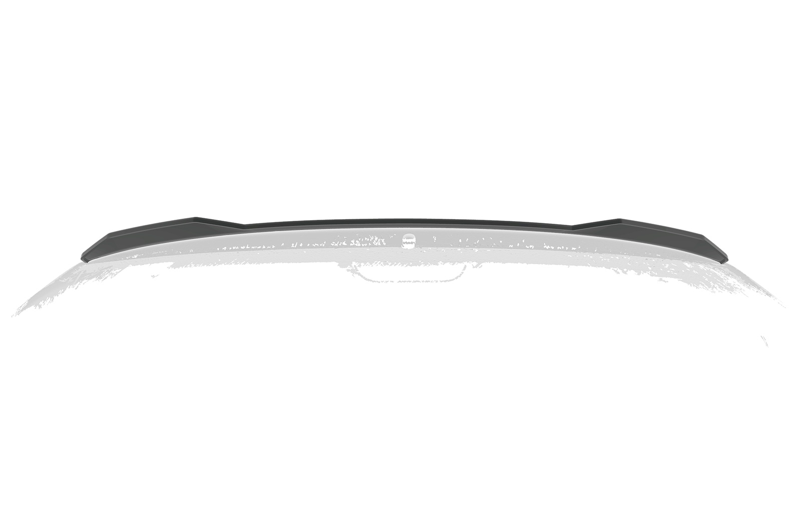 Spoiler Dacia Duster (1. Gen) CSR glans Zwart