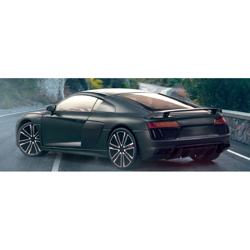 4-Delige J-Tec Wieldoppenset GTR Carbon 14-inch zilver/zwart