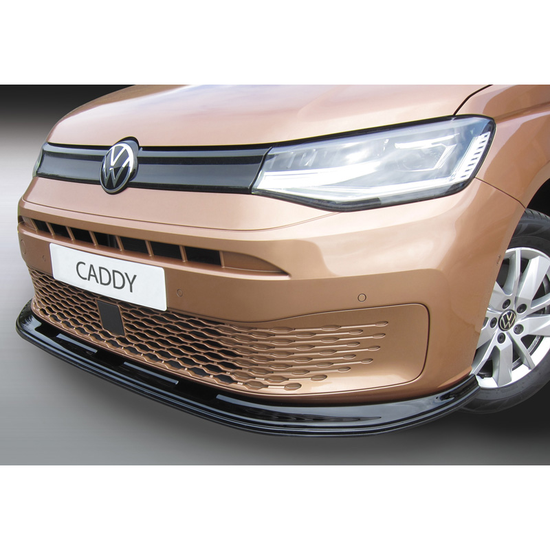 RGM Voorspoilerlip  Volkswagen Caddy V Box/MPV 2020- Zwart