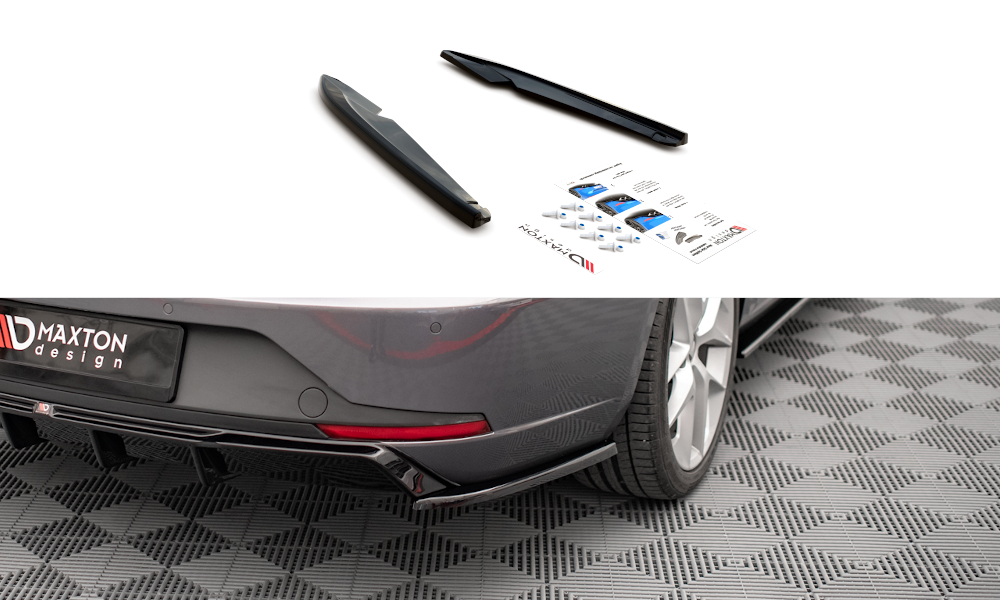 Achter zij splitters V.2 Seat Leon FR Sportstourer Mk3 Maxton