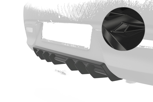 Diffuser Kia Rio 4 (YB)