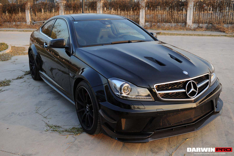 Mercedes Benz W204 C Class BKSS Style Carbon Motorkap 2012-2014