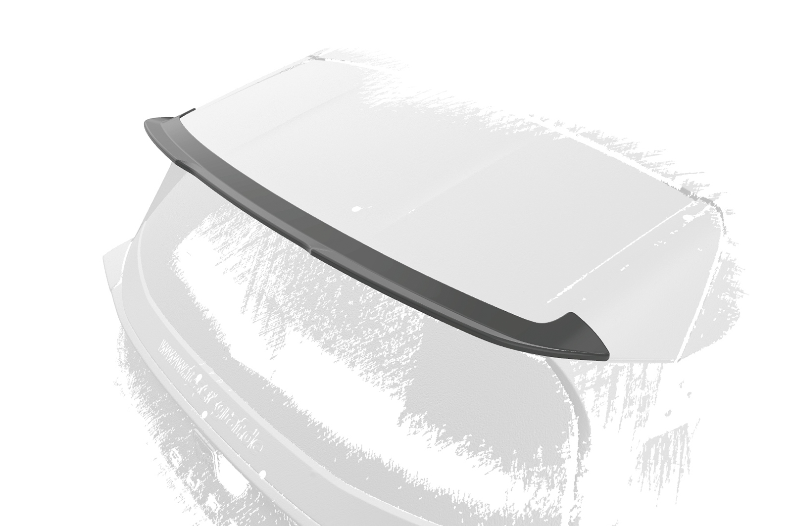 Spoiler Cupra Born CSR Glans Zwart