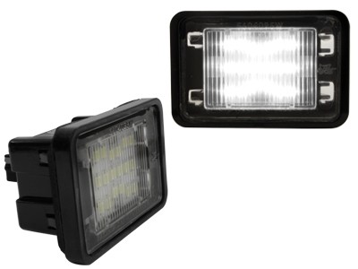 LED Licenceplateplaat lightning Mercedes Benz GLK-klasse X204 07+