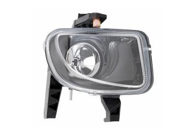 mistlamp, Sport, zwart, links Fiat Punto/Grande Punto, 2005-2012