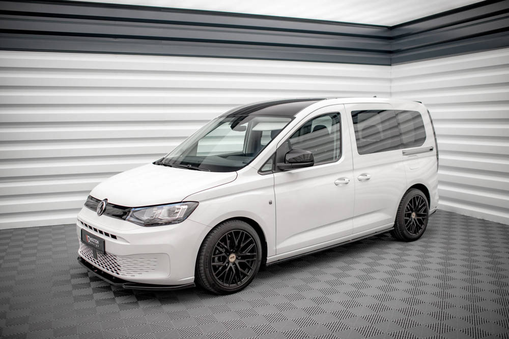 Zijskirts Volkswagen Caddy MK5 Maxton Glans Zwart