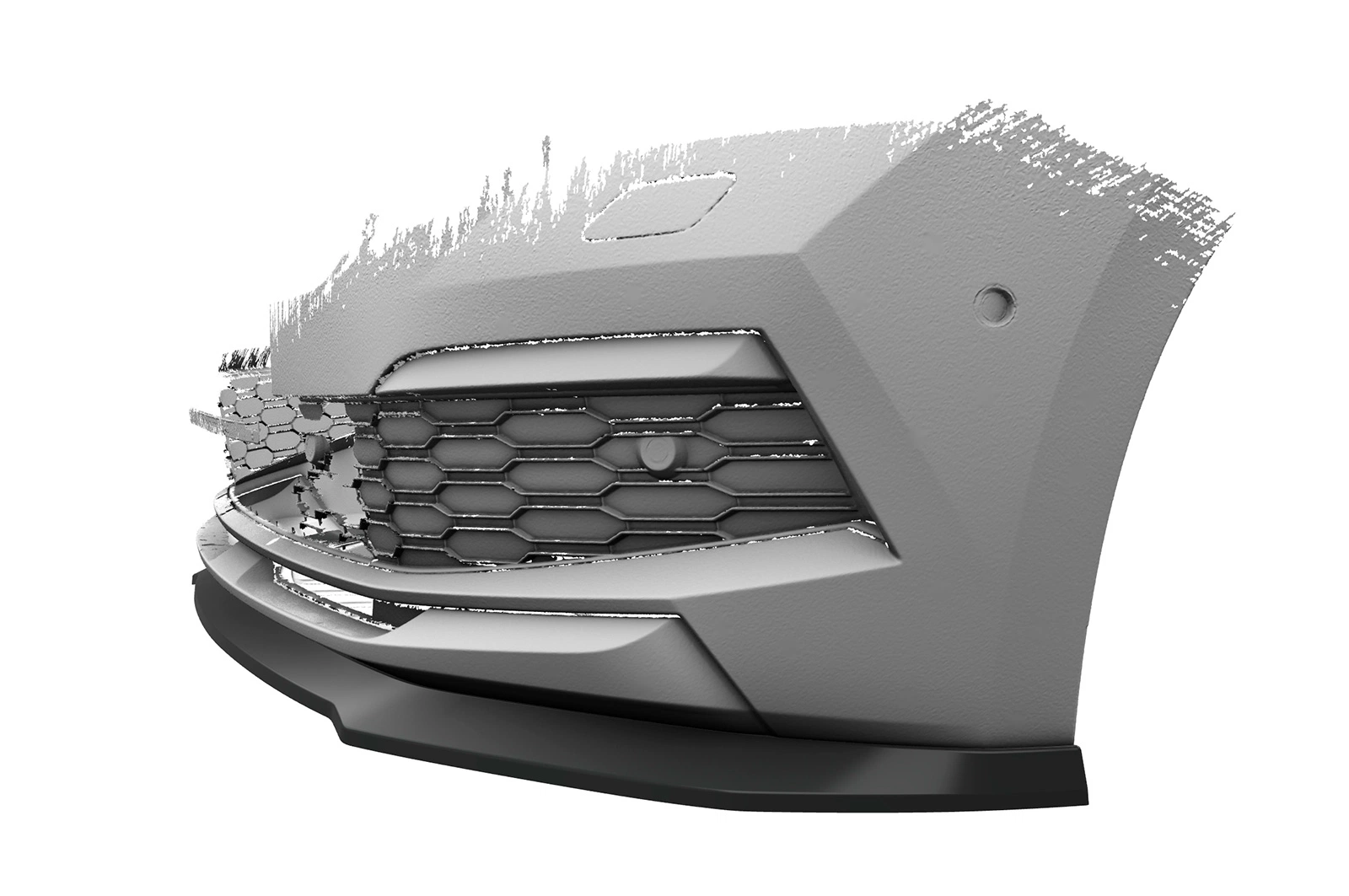 Voorspoiler Skoda Kamiq Glans Zwart – CSR Automotive