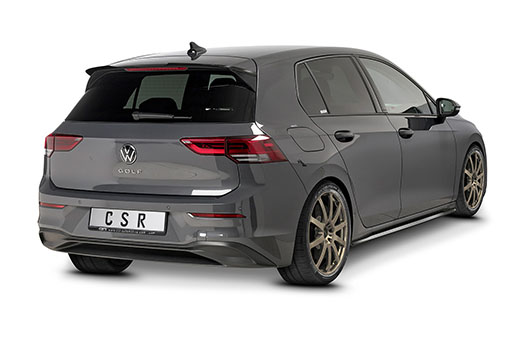 Spoiler Volkswagen Golf 8 CSR Glans Zwart