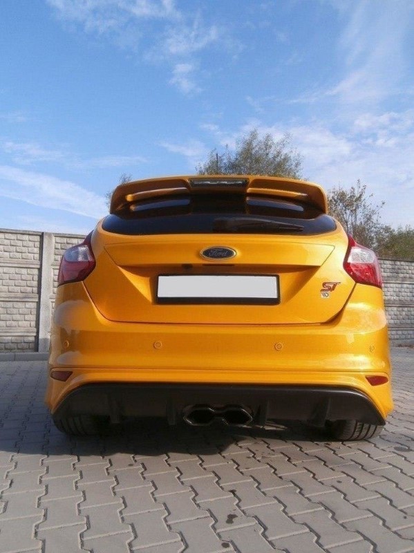 Achter Aanzet Ford Focus ST Mk3 (RS Look) Glanzend Zwart