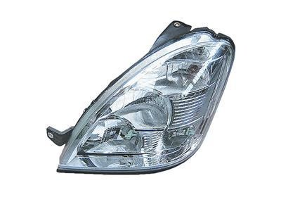 koplamp, H1+H7, elektr verstelb, incl motor, links Iveco Turboda