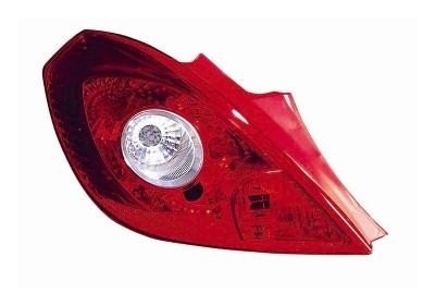 achterlicht, zonder fittingdeel, Valeo, 3 drs, links Opel Corsa
