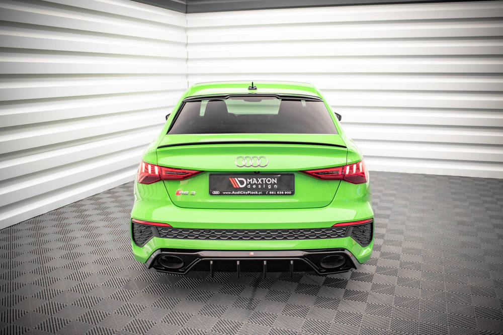 Diffuser Audi RS3 8Y Maxton Glans Zwart