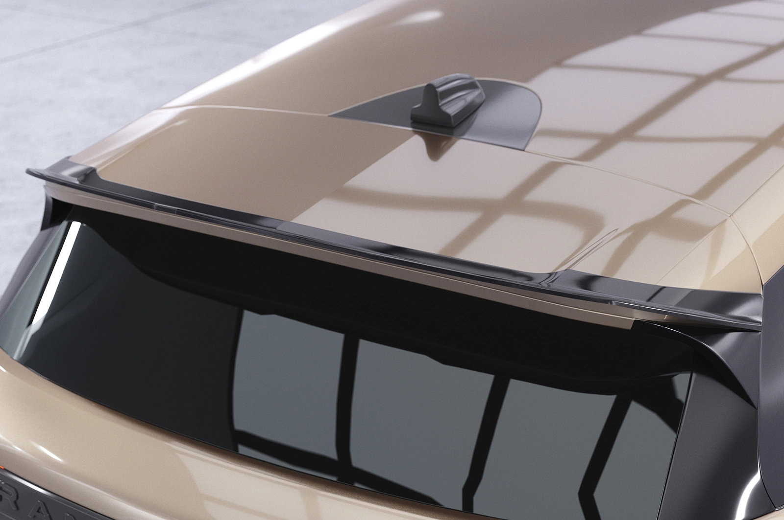 Achterspoiler Land Rover Range Rover Evoque (L551) Glans Zwart – CSR Design (2019-)