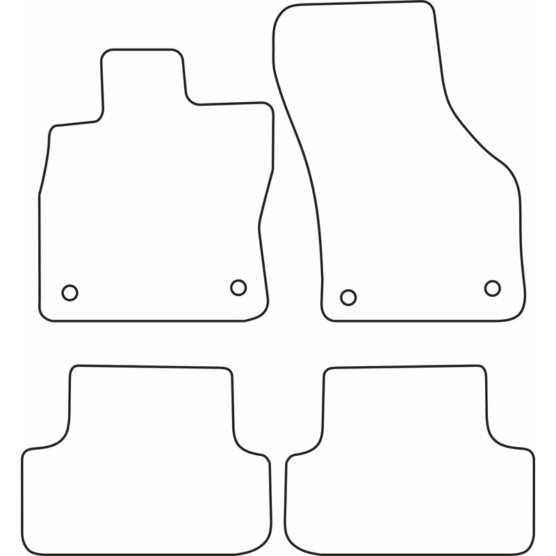 Automatten Seat Leon 2013-