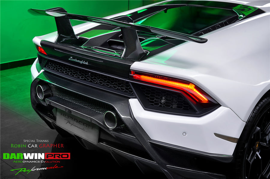 Lamborghini Huracan LP610 Performante Style Carbon Spoiler en Motorkap 2015-2020