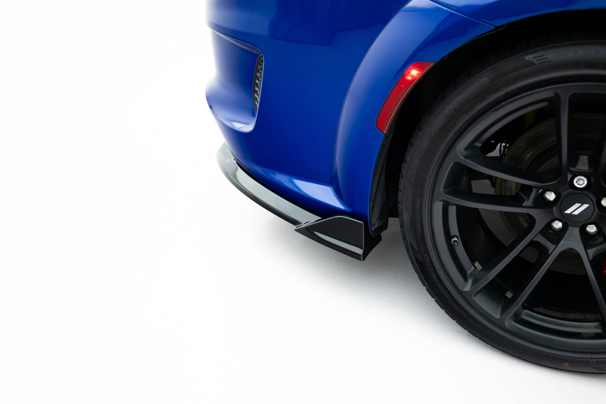 Street Pro Achterzij spoilers Dodge Charger RT Scat Pack Widebody MK3 Facelift Maxton Glanzend zwart