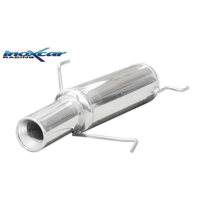 100% RVS Sportuitlaat  Peugeot 306 2.0 XS 121pk 1997- 1x102mm