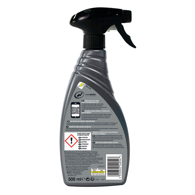 Turtle Wax 54054 HS Fabric Cleaner 500ml