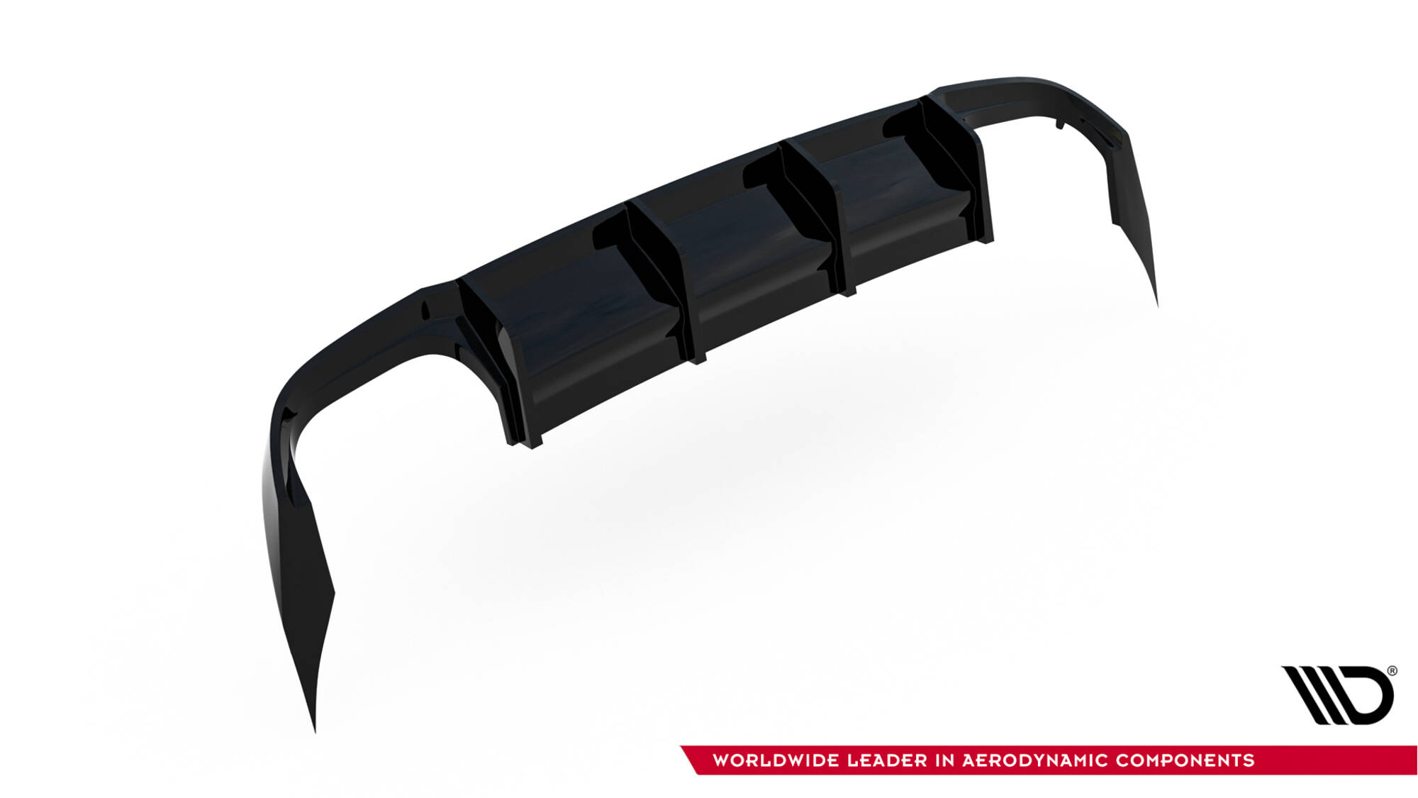 Achter Diffuser Cupra Leon ST MK1 Maxton glanzend zwart