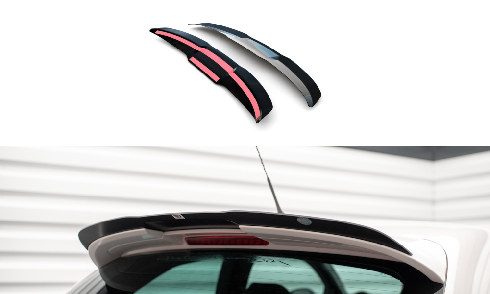 Spoiler Seat Ibiza 4 SportCoupe 2008 - 2012 Maxton Glans Zwart