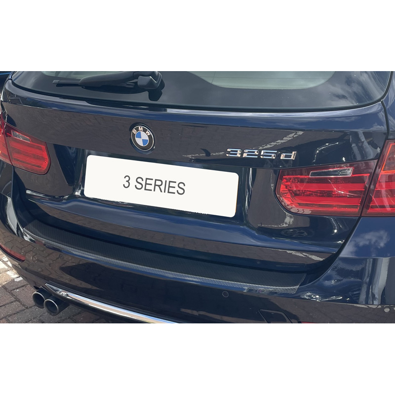 ABS Achterbumper beschermlijst  BMW F31 Estate/Touring 2012-2018 (excl. M) Carbon Look